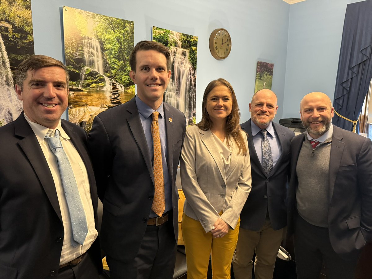 Thank you <a href="/RepChuckEdwards/">Congressman Chuck Edwards</a> and staff for taking the time to meet with us about outdoor recreation.