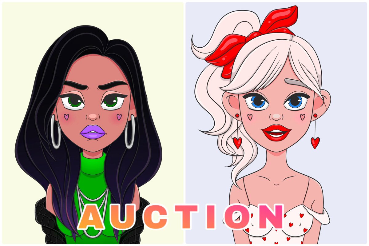 🔥🔥🔥AUCTION🔥🔥🔥

• Min bid - 0.011 weth (Phase 5)
• 24 HOURS!
• Each Bonny is a ticket🎟️ to #Bonny Event!

🖤Bonny #108
opensea.io/assets/MATIC/0…

❤️Bonny #109
opensea.io/assets/MATIC/0…

🔻Join #Bonny Event🔻