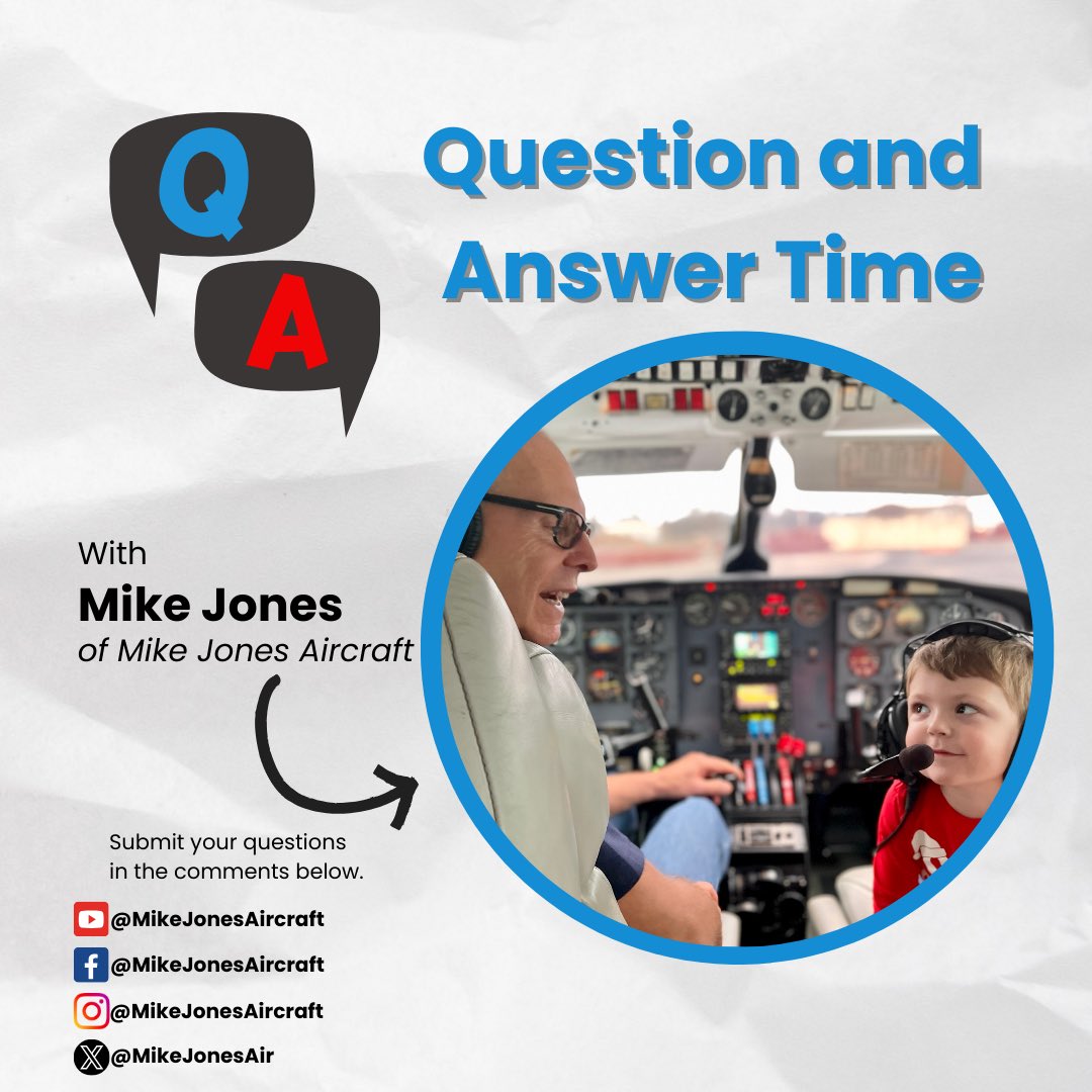 Got questions?
Submit your questions for Mike Jones of @mikejonesaircraft in the comments below for an exclusive question and answer interview.
#mikejonesaircraft #lockandkeynavajo #pipernavajo #lockandkeybaron #flygarmin #boseaviation #flying