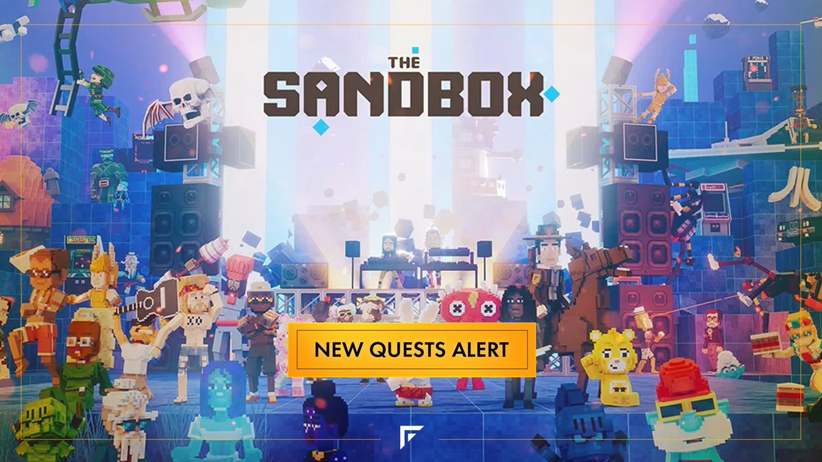 Forgers, prepare for a SANDstorm as we roll out new quests in collaboration with <a href="/TheSandboxGame/">The Sandbox</a> 🚀

Complete the quests for a shot at $SAND reward 🔥

Click here: forge.gg/home/featured-…