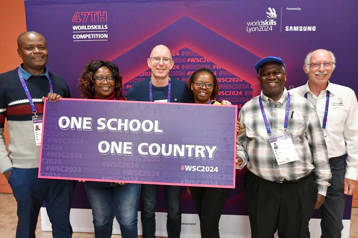 The #WorldSkills One School One Country cultural exchange programme has officially launched in Lyon 🇫🇷, bringing together children from the host country with Member countries and regions to share culture and increase awareness about the impact of skills.