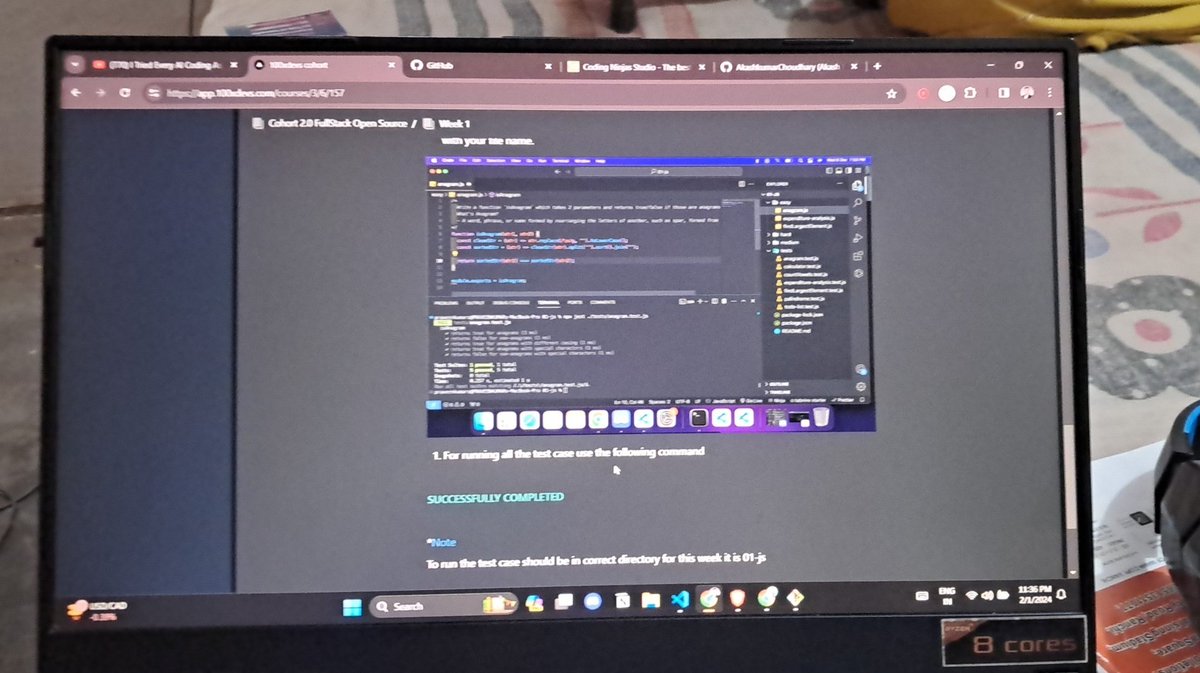CoderAkash108's tweet image. Excited to embark on a 180-day web development challenge! 📷 Today marks Day 10/180 as I revise the concof javascript with #100xDevs  cohort. 📷 Follow my journey and let&apos;s #CodeToTheFuture together! 📷 📷@kirat_tw