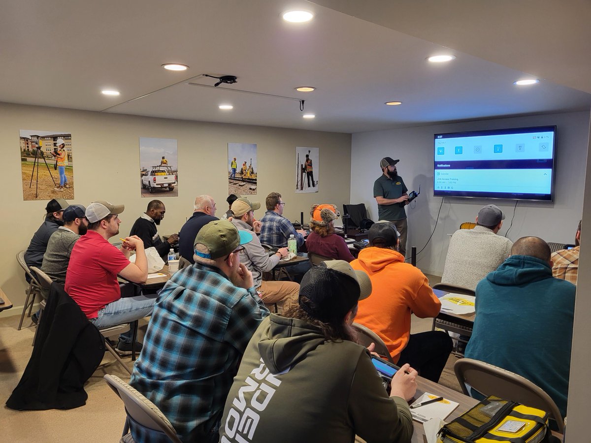 PrecisionLaser1's tweet photo. It's a great day for #TrimbleAccess Training here at #PLI!
Schedule a Session for Your Own Crew! https://t.co/59DjTy69LX
#Trimble #Geospatial #GeospatialSolutions #SurveyLife #Surveying #LandSurveying #Construction #EngineeringLife #GPS #GIS #GNSS #Mapping #NSPS #PLS https://t.co/aFMJkY82R0
