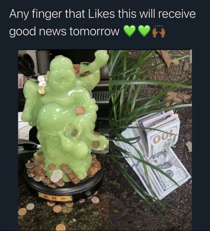 RETWEET for good luck 🤞.