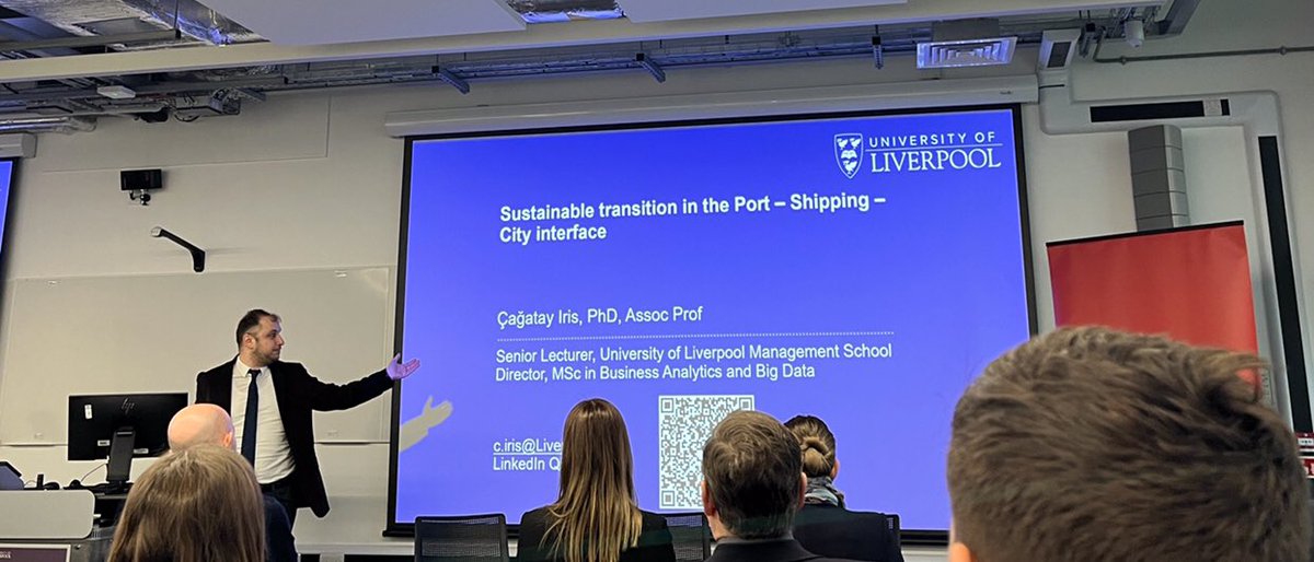 I have delivered the opening talk of the business breakfast which is collaborative event of <a href="/UoLManSchool/">UoL Management School</a>, PEEL ports and Growth platform. We then discussed near-zero emission aspirations, digitalisation and green ports projects at panel discussion session. <a href="/livunioscm/">UoL Operations and Supply Chain Management</a>