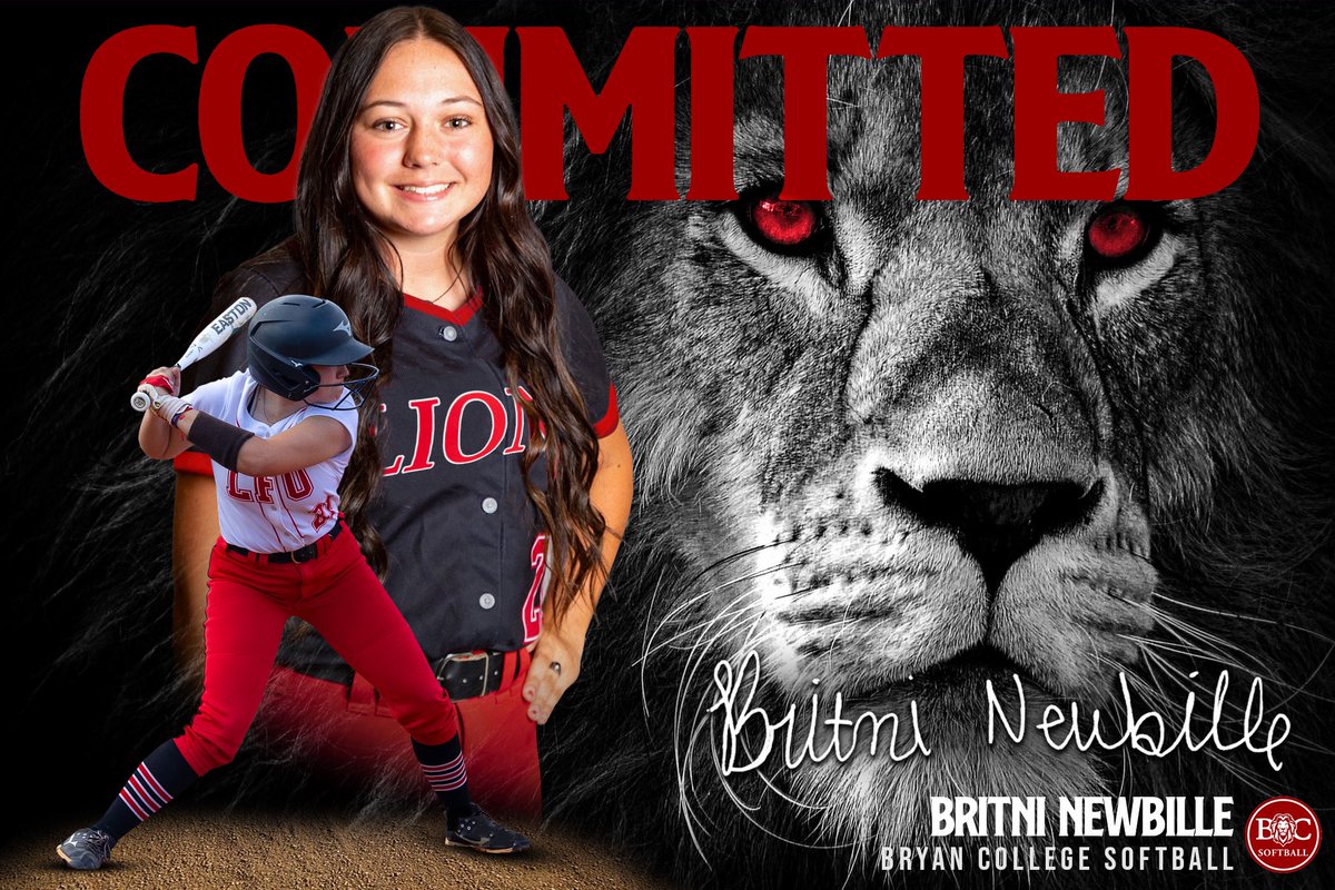 I am very excited to announce my commitment to Bryan College to continue my academic and athletic career. Thank you God for blessing me with this wonderful opportunity. As well as everyone around me. Go Lions! 🦁❤️
<a href="/BCLionsSoftball/">Bryan College Softball</a> 
<a href="/Nate_BCSoftball/">Nathan Thompson</a> 
<a href="/Firecrackers18U/">Firecrackers GA Coleman 18U</a>