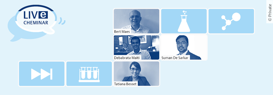 Sign up for the Webcheminar <a href="/thiemechemistry/">Chemistry at Thieme</a> on 15 Feb at 11 am (CET). Discover C-H functionalizations with D. Maiti, Editor of Science of Synthesis volume on Cross-Dehydrogenative Coupling, S. De Sarkar (India), T. Besset (France) and B. Maes (Belgium)👇
register.gotowebinar.com/register/90907…