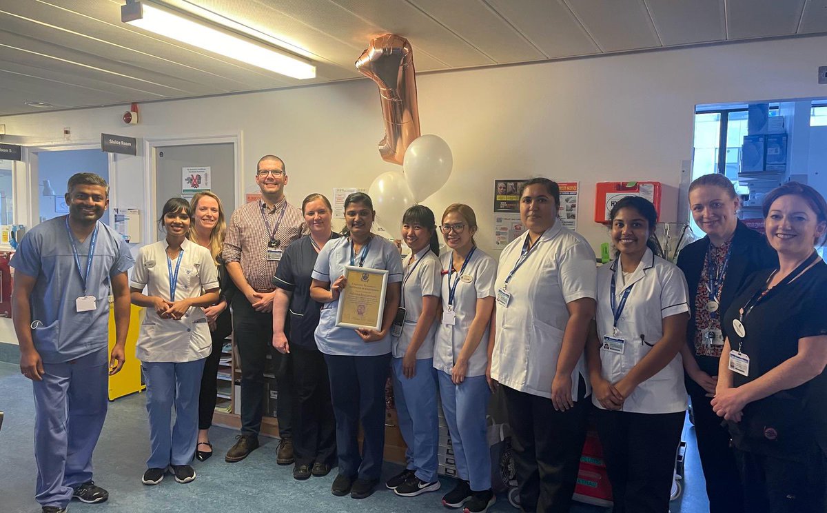 Beaumont Hospital IPC (@beaumontipc) on Twitter photo a ‘never event’ birthday - 1 year without a IV device-related Staph aureus blood stream infection in AMC 🎂. The IV team led by <a href="/giribabukm/">Giribabukmuniyappa</a> taking time to acknowledge patient safety achievement - well done all 🥳 #amric #patientsafety. a ‘never event’ birthday - 1 year without a IV device-related Staph aureus blood stream infection in AMC 🎂. The IV team led by <a href="/giribabukm/">Giribabukmuniyappa</a> taking time to acknowledge patient safety achievement - well done all 🥳 #amric #patientsafety.