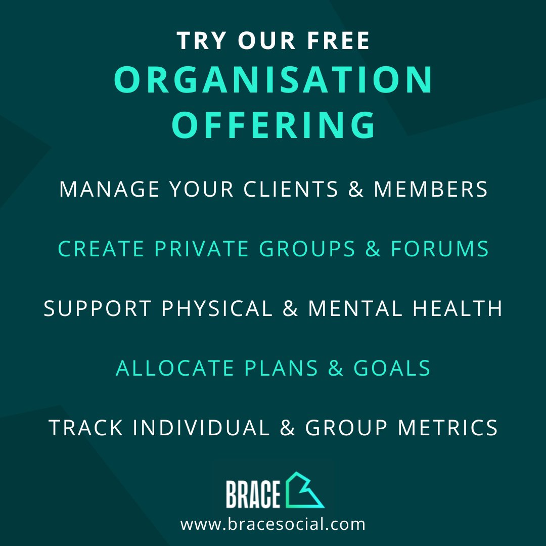 brace_social's tweet photo. 🎉 We've just launched our FREE Organisation Offering for physios, clubs, and other rehab groups! 🎉

(1/2) Free access below! 👇

#injury #injuryrecovery #injuredathlete #recovery #rehabilitation #sportsinjury #physiotherapy #physiotherapist #physicaltherapy #physicaltherapist https://t.co/ctF9zlsftO
