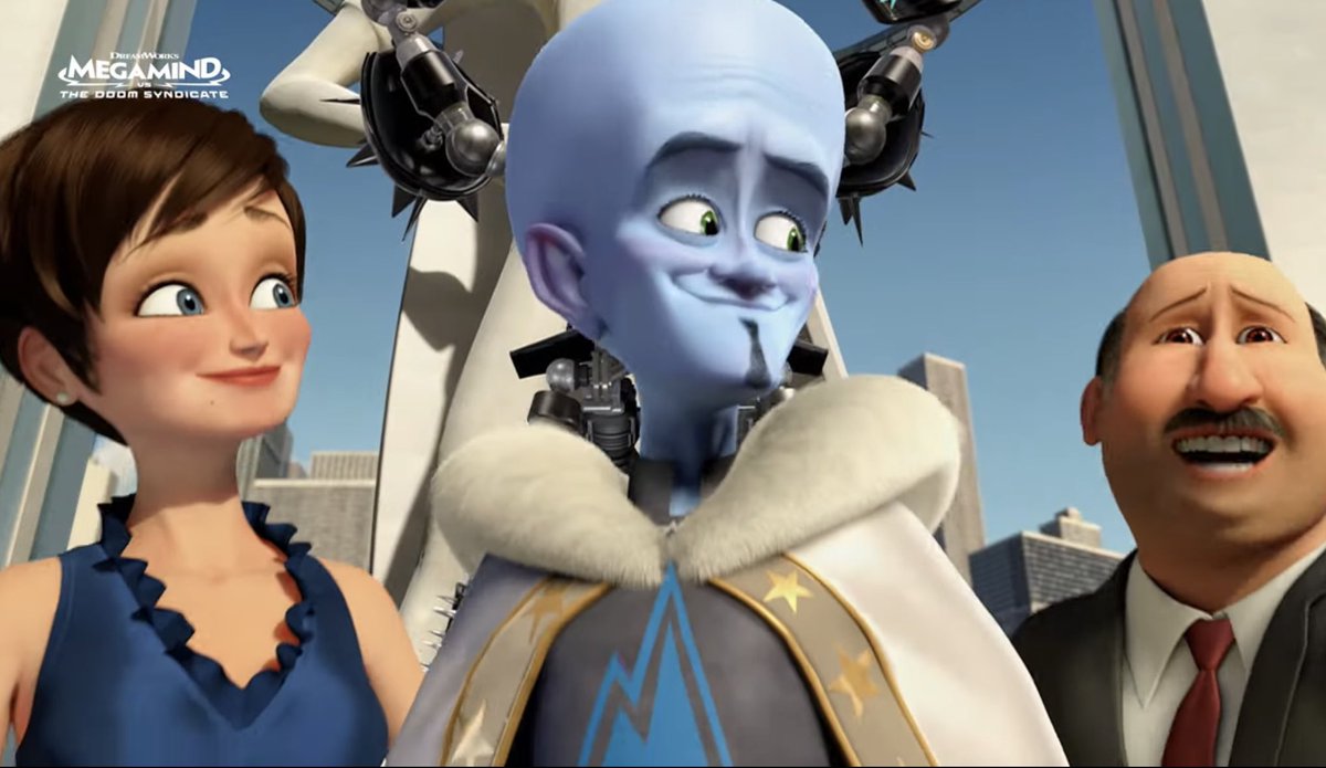 DiscussingFilm's tweet photo. First look at Megamind in his new movie, releasing March 1 on Peacock.

Will Ferrell does not reprise the role. https://t.co/HIKTxvcC3m