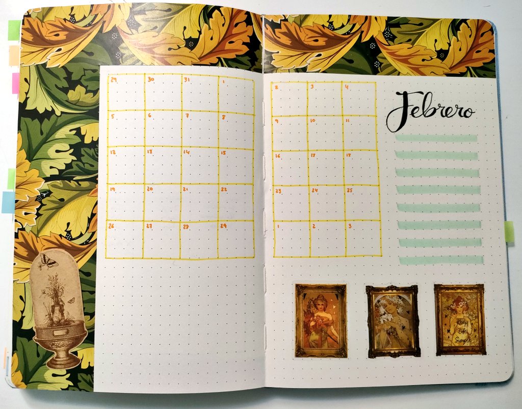 CAlixCapicua's tweet image. #BulletJournal ready for February!
(thanks @enkidumybeloved for the stickers 🫶🏻)