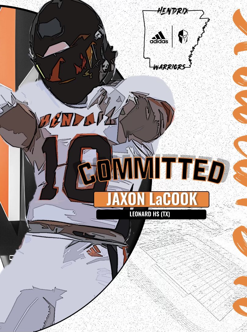 COMMITTED🟠⚫️
I am grateful to continue my academic and athletic career <a href="/HendrixFootball/">#WeAreWarriors</a>! I want to thank God, my parents, family, friends, and all of my coaches and teammates over the years! 
<a href="/RussHeidiSLC/">Russ and Heidi Phillips🏈</a> <a href="/seancooper_C4/">Sean Cooper</a> <a href="/CoachJDozier/">Justin Dozier</a> <a href="/hendrixcollege/">Hendrix College</a> <a href="/jerlacook/">jerlacook</a>