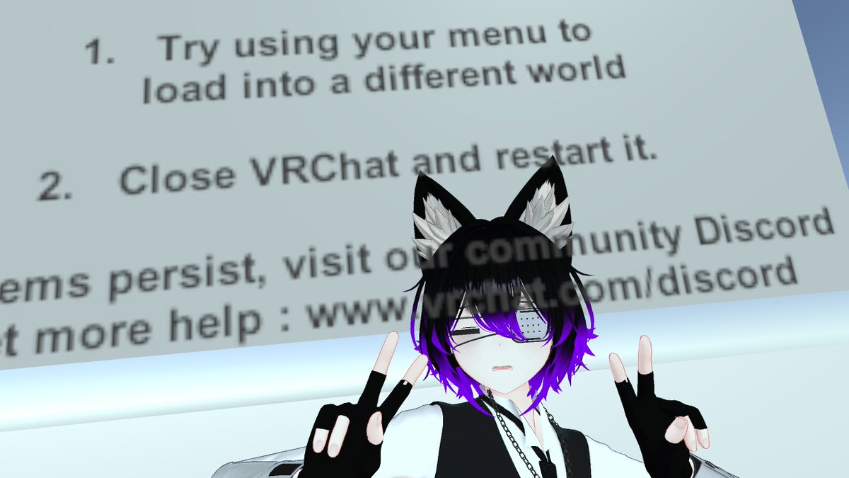 Normal day in Vrchat