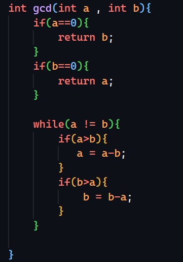 vikash_code's tweet image. 29/100 Days of learning DSA in Cpp.

Learnt about - Euclidean algorithm to find gcd.

#100DaysOfCode
#LearnInPublic
#DSA