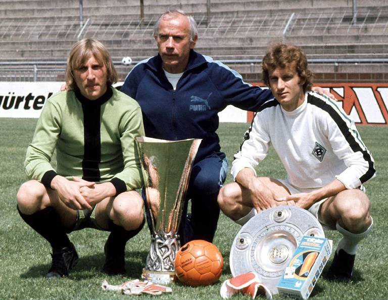 Borussia Monchengladbach
Great Pic Of Wolfgang Kleff, Manager Hennes Weisweiler & Rainer Bonhof