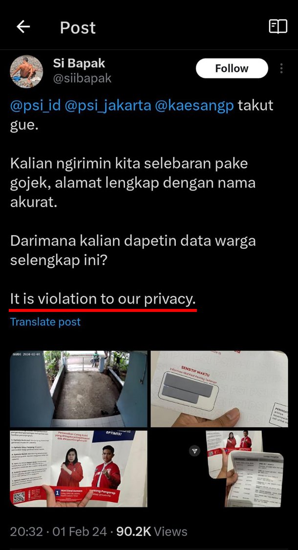 BosPurwa's tweet photo. Pak Kapolri @ListyoSigitP ,
Mohon ditindaklanjuti, sudah menggangu ruang privasi publik dan menimbulkan keresahan. Terima kasih https://t.co/susaIs2gXe