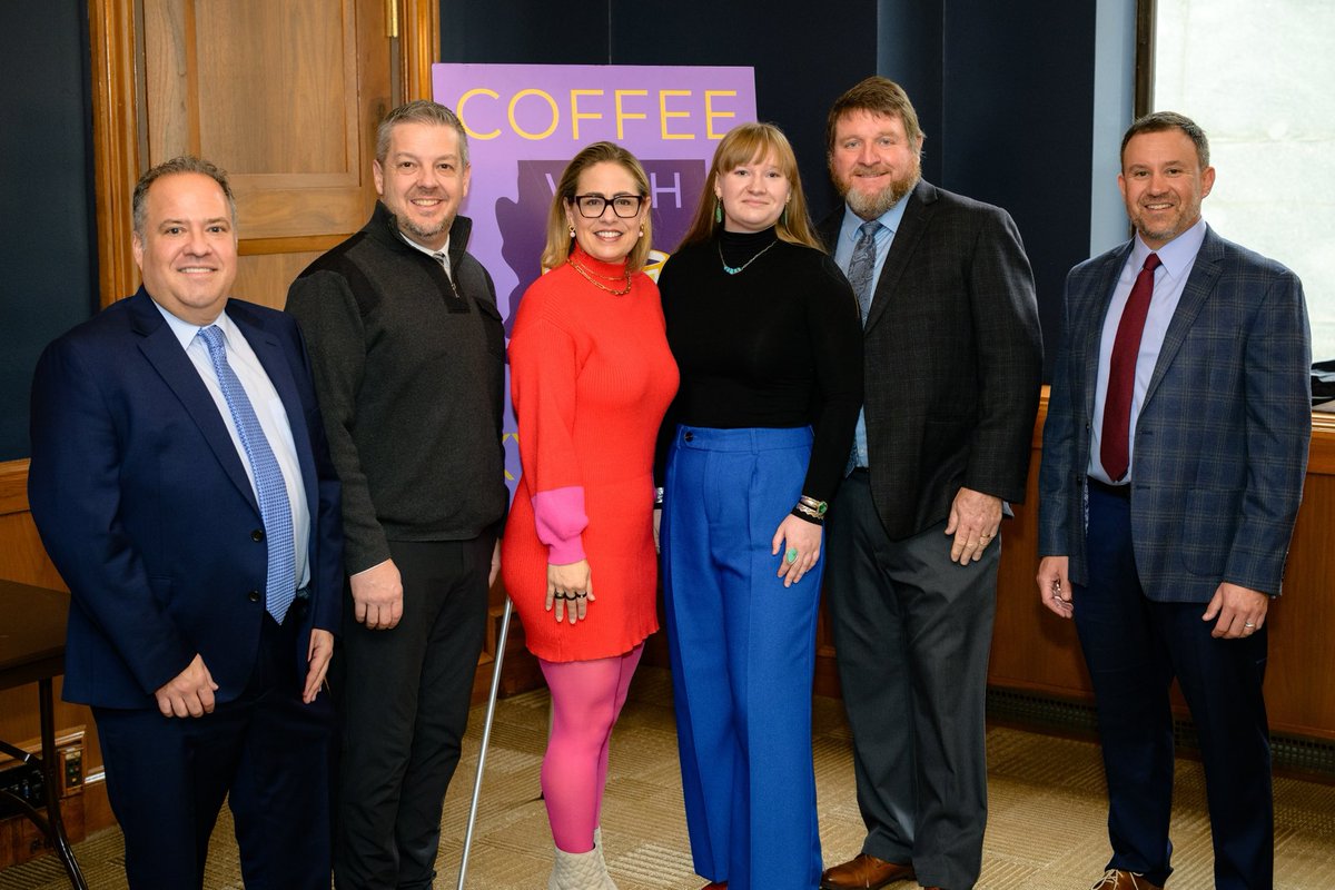 Thank you for making time to meet with us about outdoor recreation. @SenatorSinema