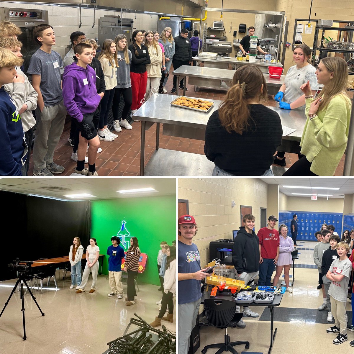 The #Exploration2024 is going well @wcsnhs! Rising freshmen are visiting all the pathways #ChooseYourPathway #CCTE 
<a href="/wcsCCTE/">wcsCCTE</a> <a href="/wcsCCTEks/">Kris Schneider</a>