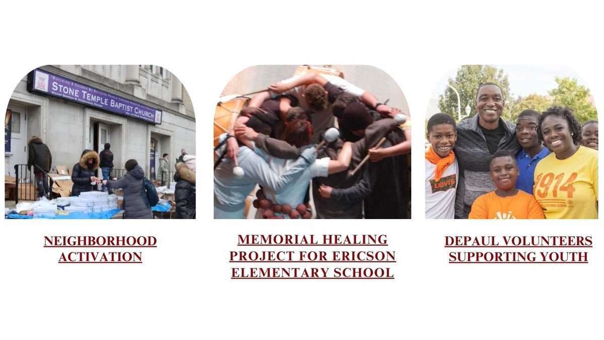 During Black History Month you’re invited to explore in Collaboratory the various stories about DePaul’s robust community engagement work across Chicago’s Black communities. 

DePaul faculty and staff can login at he.cecollaboratory.com/depaul using your CampusConnect password.