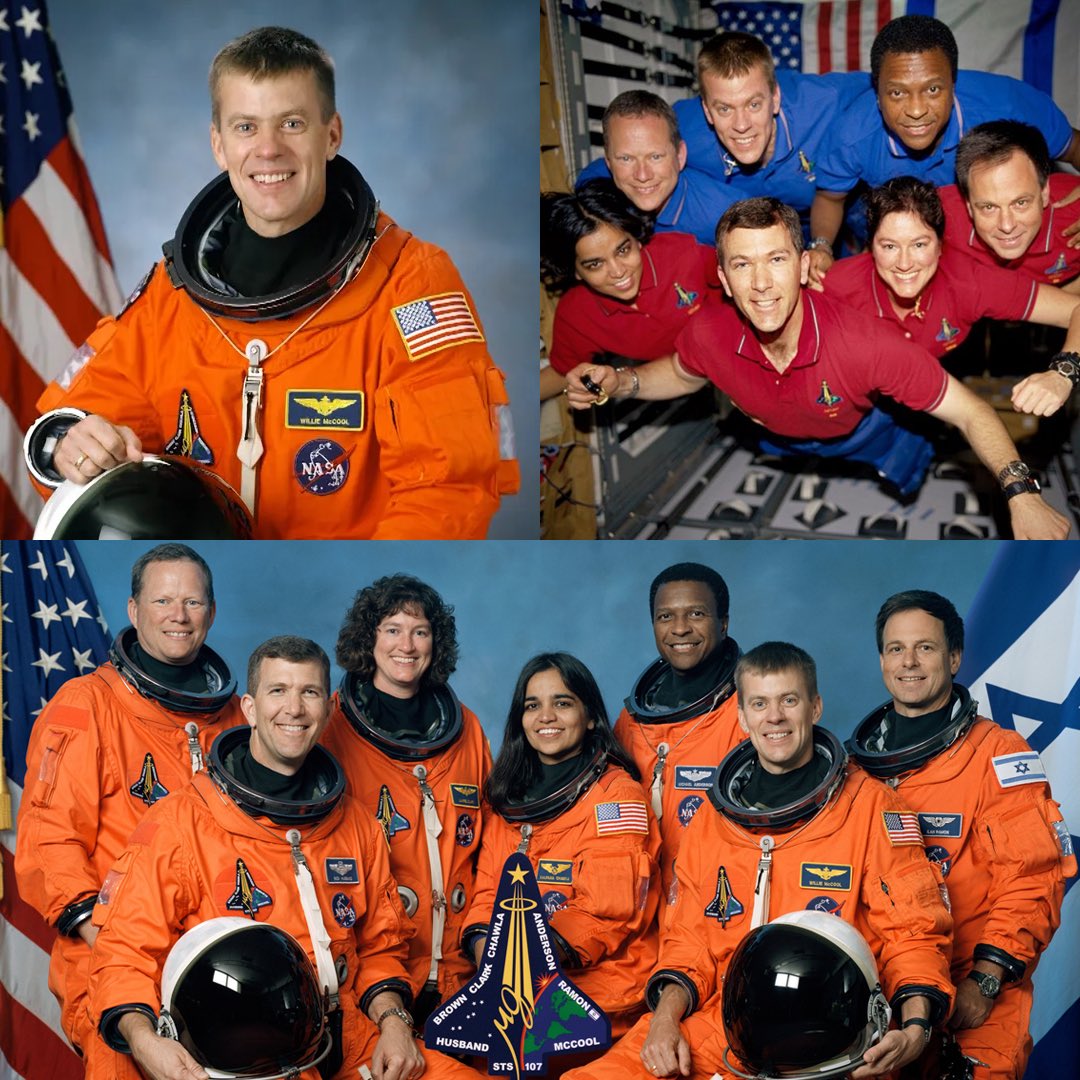 Today, on the 21st Anniversary, we remember the brave crew &amp; families of the Space Shuttle Columbia. Their legacy lives on in the pursuit of knowledge &amp; the relentless spirit of exploration. ✨Let us continue to reach the stars in their honor. #rememberingcolumbia #williemccool