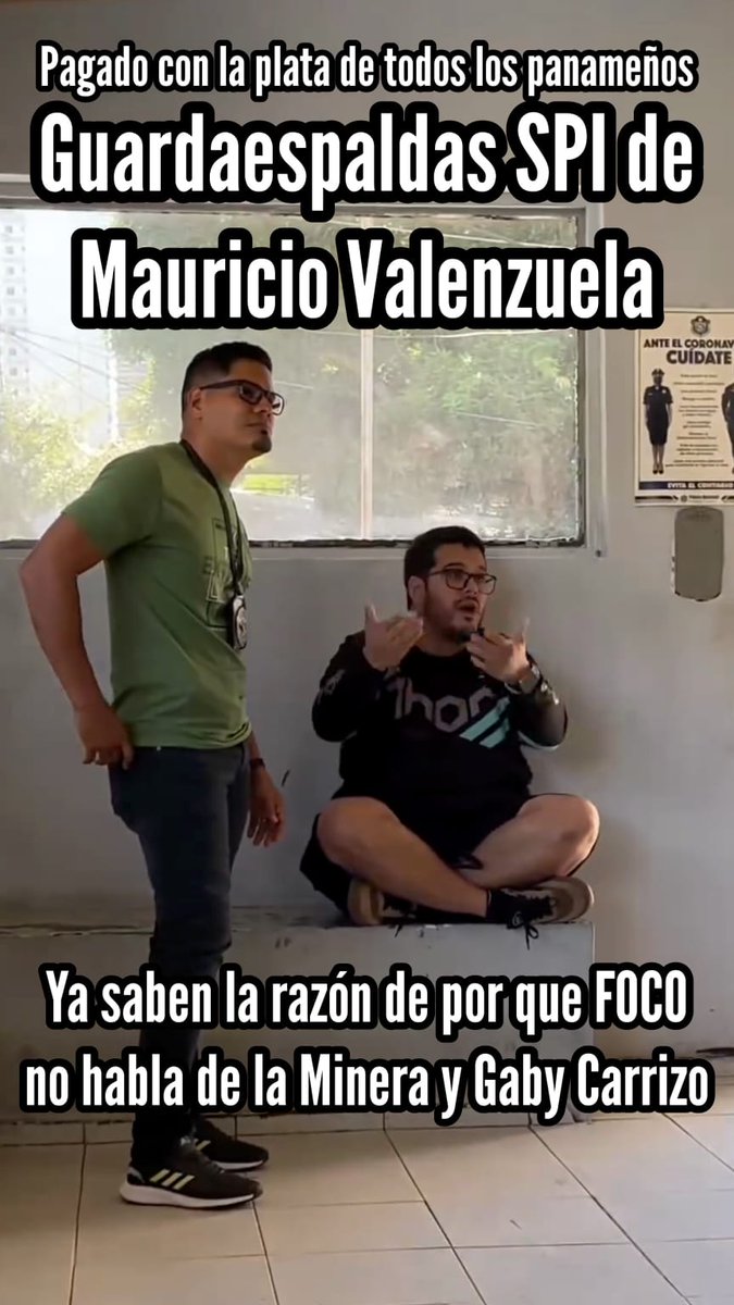 lnformante507's tweet photo. Todo se sabe @SPIPanama @foco https://t.co/OyMYT63U2w