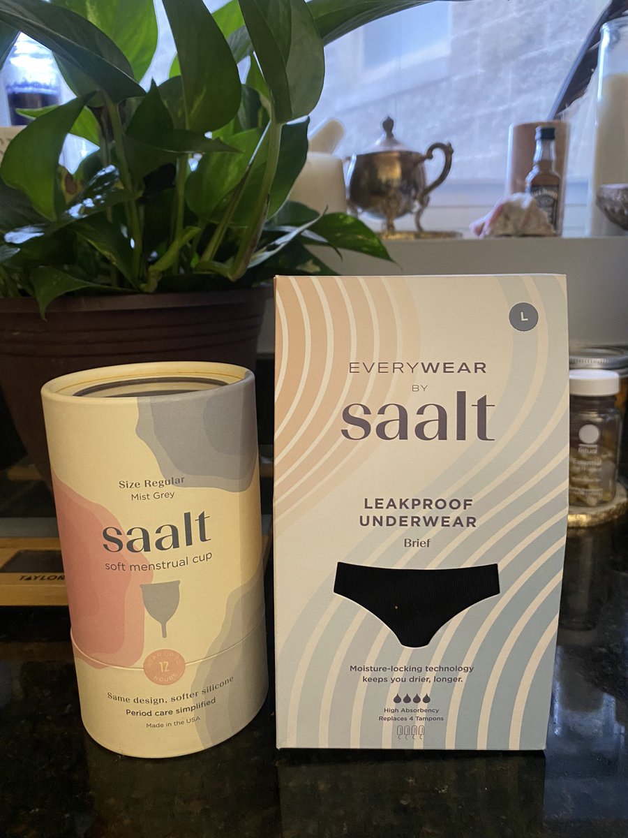 Okay so I started using SAALT menstrual panties and I *really* like them. I think I’m done with pads! Gotta try out their menstrual cup & I’ll get back with y’all but these panties?! 9 out of 10! And they are actually safe!