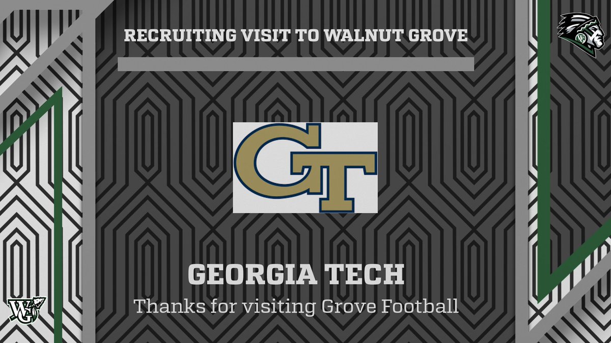 We are very appreciative to have Georgia Tech Football and @CoachHJSimpson stop by. Welcome back home to Coach Simpson, a Georgia Coaching Legend. #SOUL | @coachrobandrews