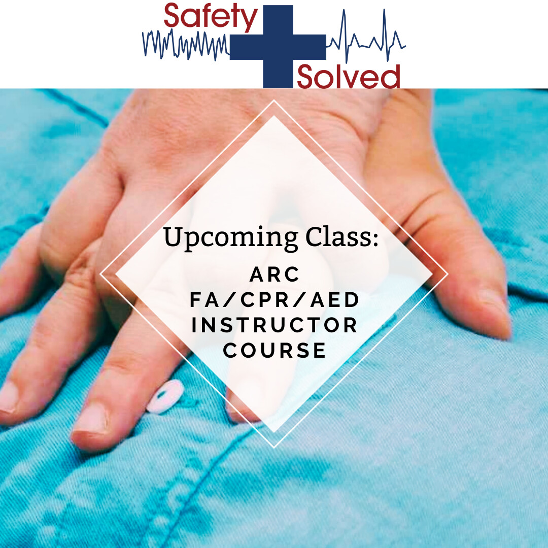 SafetySolved's tweet image. Get hands-on experience and become an American Red Cross FA/CPR/AED Instructor with Safety Solved on February 3rd! 🤝💼 
safety-solved.com/event-calendar… #CPRInstructor #SafetySolved #FirstAidTraining