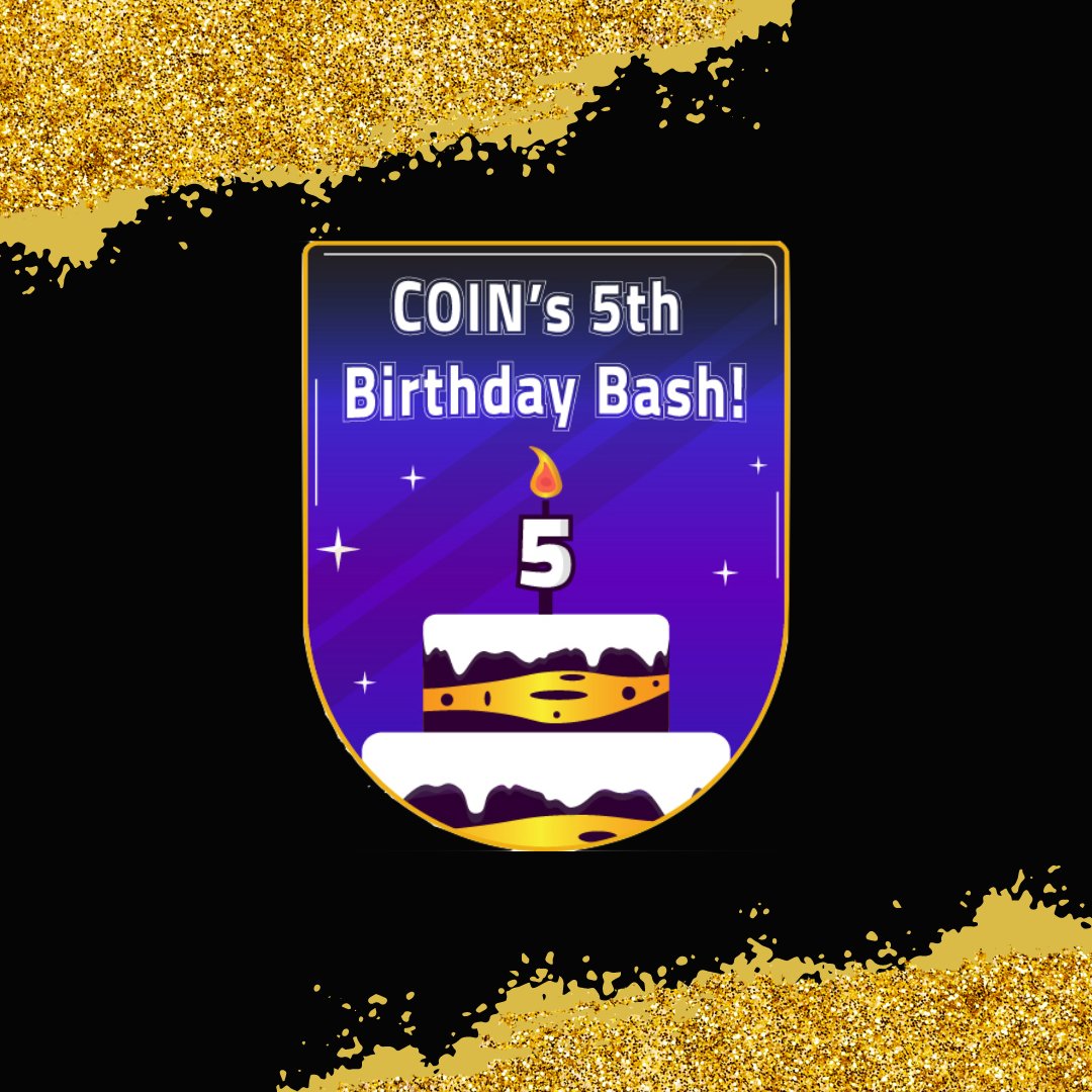 coin_with_us's tweet image. Surprise! A new Geodrop challenge for 500 COIN starts NOW! 

Reply with a screenshot of your new 5th Birthday Badge you'll earn for Geomining today 😄 Or a screenshot of a previous year's badge counts as well!

5 winners will be selected for 500 COIN each!