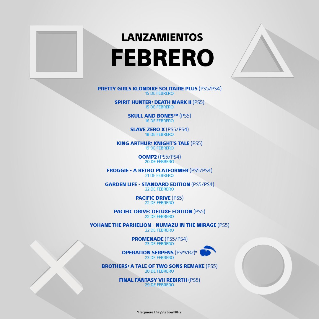 Sumérgete en la magia de los títulos que debutan en febrero. ¡Te prometemos horas de diversión inigualables! 🎮🔥