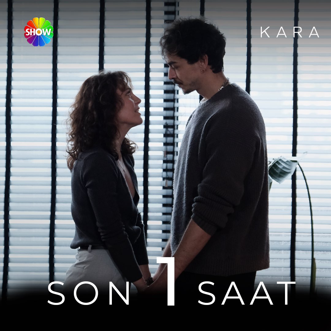 Herkes hazır mı? #Kara için son 1 saat.  ⌛

#Kara final bölümüyle bu akşam 22.30'da #ShowTV'de.

@showtv <a href="/mostproduction/">Most Production</a>