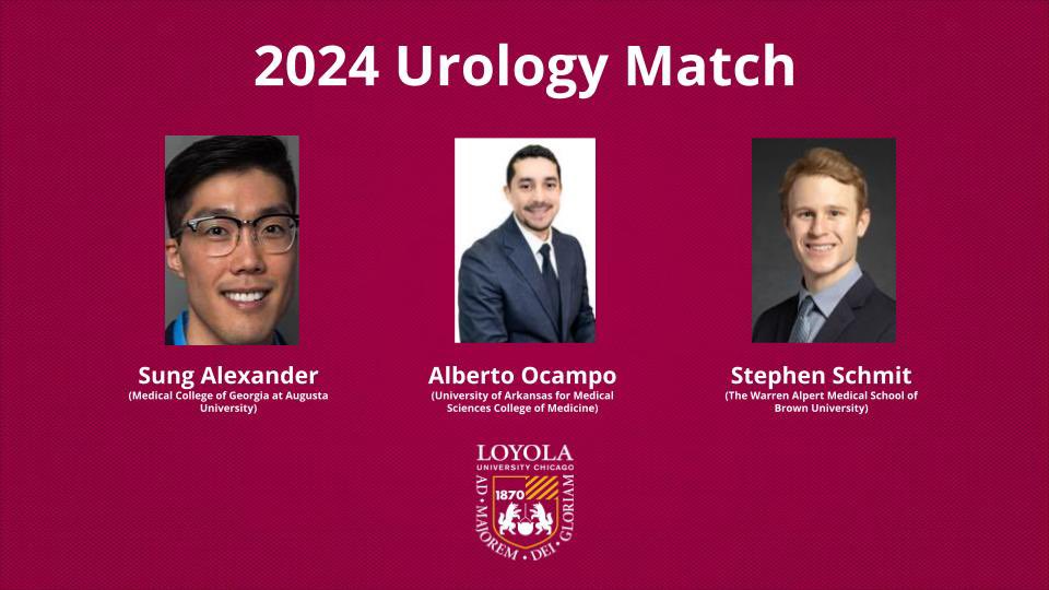 Loyola Urology (@loyolaurology) on Twitter photo Congratulations to our new match class!! We are so excited to welcome them to the Loyola Urology family! 🎉🥳❤️💛#UroSoMe #auamatch <a href="/AmerUrological/">Amer. Urol. Assn.</a> <a href="/Uro_Res/">The Urology Applicant ⚕</a> <a href="/UroResidency/">UroResidency</a> Congratulations to our new match class!! We are so excited to welcome them to the Loyola Urology family! 🎉🥳❤️💛#UroSoMe #auamatch <a href="/AmerUrological/">Amer. Urol. Assn.</a> <a href="/Uro_Res/">The Urology Applicant ⚕</a> <a href="/UroResidency/">UroResidency</a>