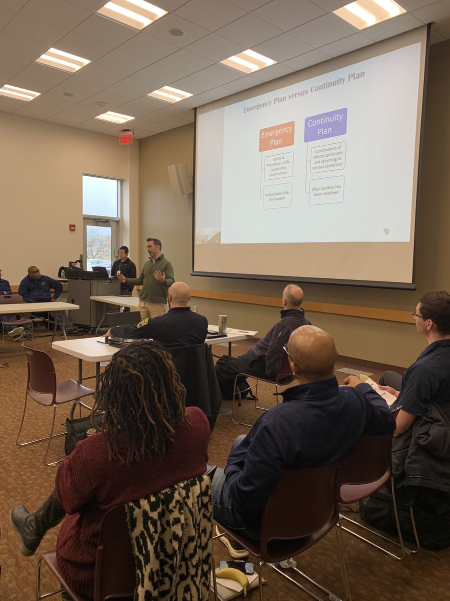CuyahogaOEM's tweet photo. Yesterday Jan. 31st @CuyahogaOEM staff facilitated and evaluated a Continuity Exercise for Cuyahoga County Public Library. Thank you to @CuyaohgaLib staff, @ParmaOHFire, and @ParmaPolice for participating. Additional thank you to CCPL Parma-Powers Branch for hosting. https://t.co/E2WbYVa2k9