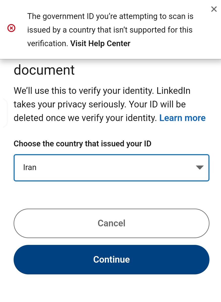 Mehrad4U's tweet photo. @LinkedInHelp hey, please help me access my account or provide a way to delete it and create it again. https://t.co/cH7eEmKivn
