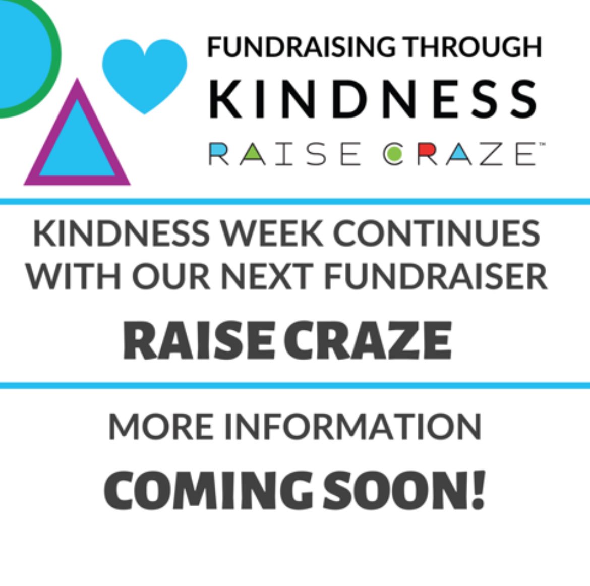 LinderoCanyonMS's tweet photo. Starting today and going till the 16th is our Raise Craze! Let’s keep the kindness going! #kindcougars #lcms #lvusd #raisecraze https://t.co/Q6FETrs8Q8