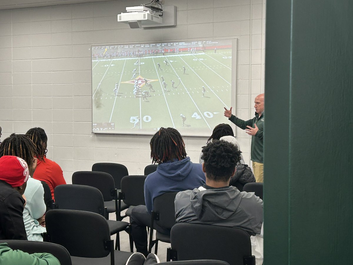Blessed!!! I had an amazing visit @NightHawksMFB <a href="/andywolfrum/">Coach Andy Wolfrum</a> <a href="/coachseay/">Christopher Seay</a> i had a great time thanks for everything can’t wait to see what the future holds‼️