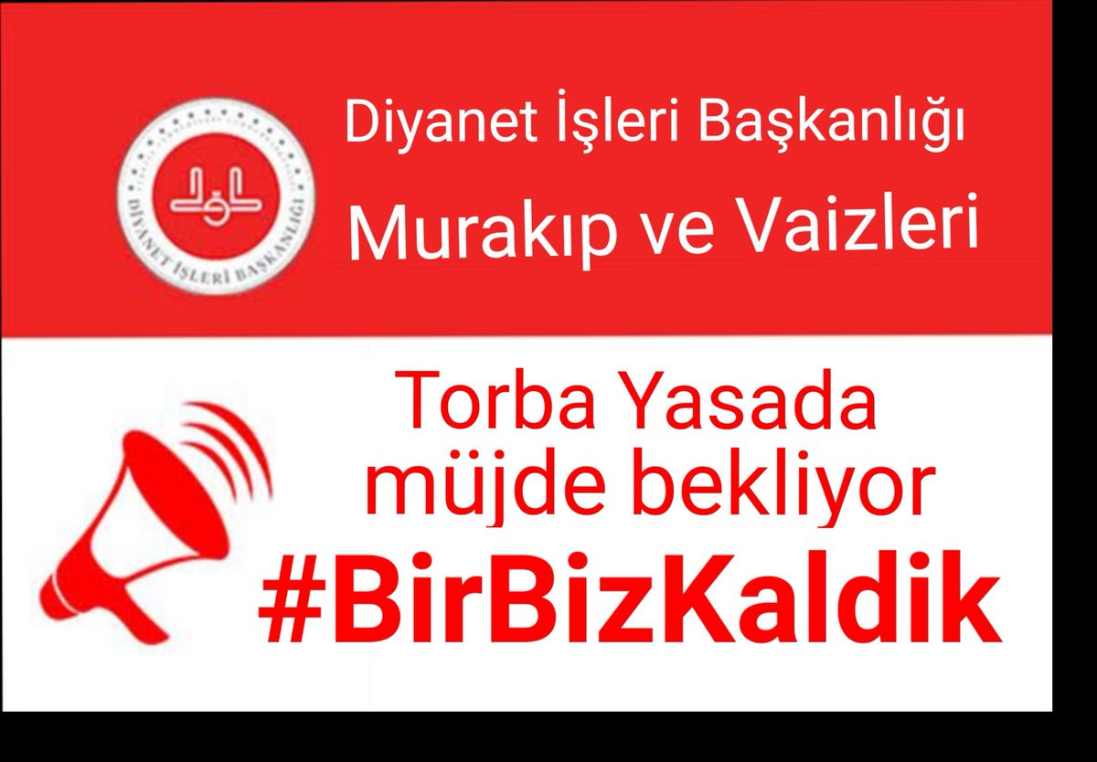 Sayın Diyanet İşleri Başkanımız Ali ERBAŞ Hocamız #Murakıp ve #Vaiz temsilcileri olarak bizleri kabul ettiler Saygıdeğer Başkanımız özlük haklarımızı SyCumhurbaşkanımıza ileteçeğini bildirdi Bizlerle görüştüğü için teşekkür ederiz en kısa zamanda Müjde bekliyoruz 
Saygılarımızla