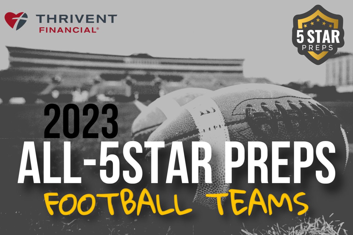 2023 All-5SP FOOTBALL TEAMS Presented by @Thrivent See all the offensive and defensive standouts and selections for this past season from our 70-school coverage area. FREE READ ▶️ 5starpreps.com/articles/the-2…