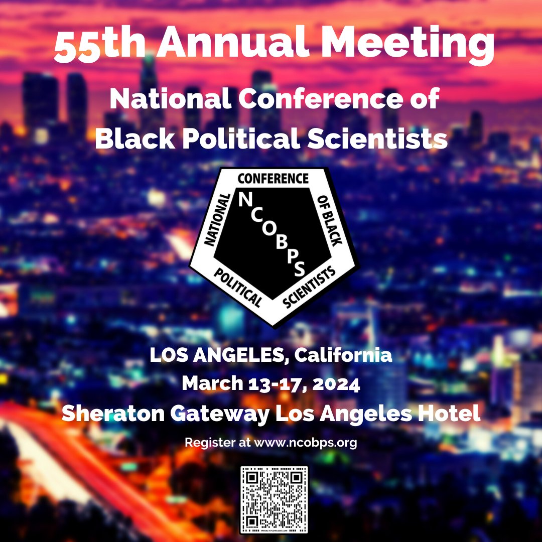 DrEYR3rd's tweet photo. Join @NCOBPSTweets in LA for an exceptional conference! 🎉 Explore vital research, engaging discussions, and networking. REGISTER NOW! 🎓✈️ #NCOBPSTweets #Conference2024 #LAConference https://t.co/OSMZc9gec4