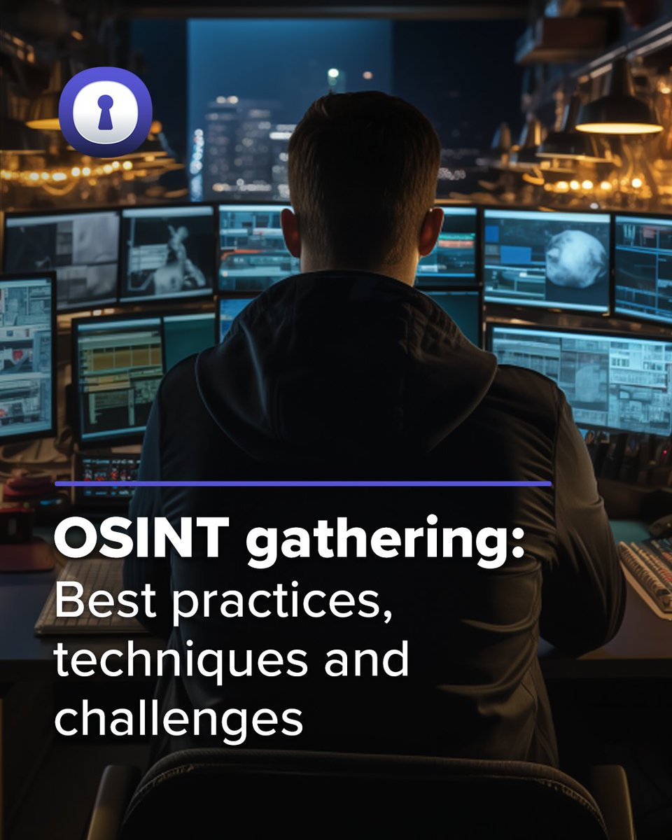 Authentic8's tweet image. We know that OSINT gathering can be SO daunting and overwhelming. 😫

Check out our guide to building a well-crafted framework and strategic plan to employ the best techniques for finding vital information with speed and precision:
bit.ly/3Un8PXo

#OSINT #OSINTframework