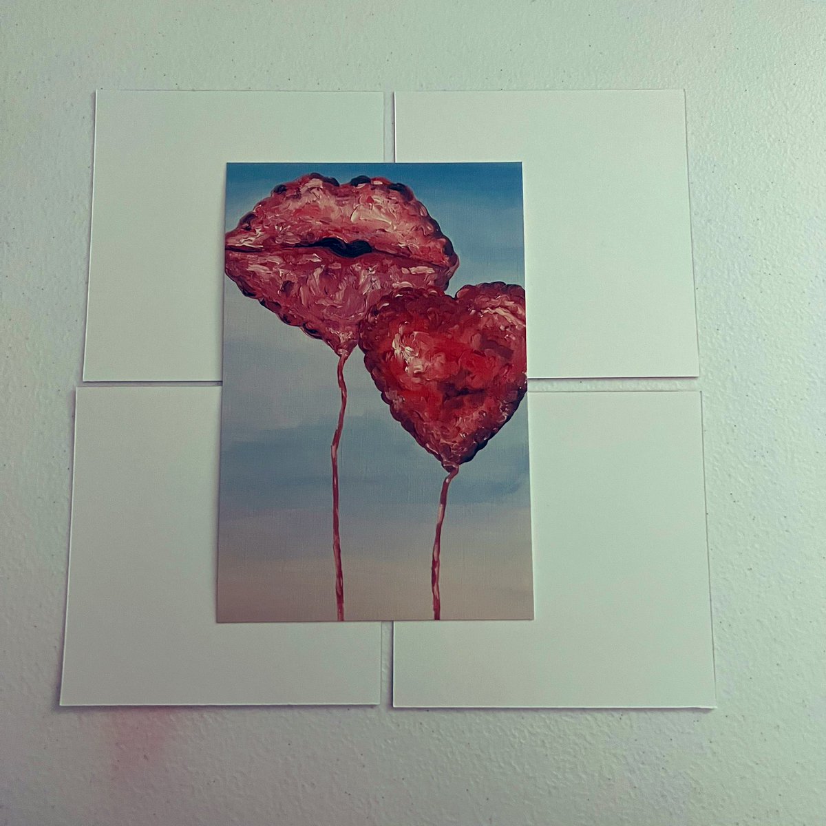 ArtByMariah's tweet photo. Happy February! Print number 1 in my February bundle is Valentine’s Balloons! Let me know if you want the bundle! $10 for these 5 prints 🥰 https://t.co/eedJO7QXdo