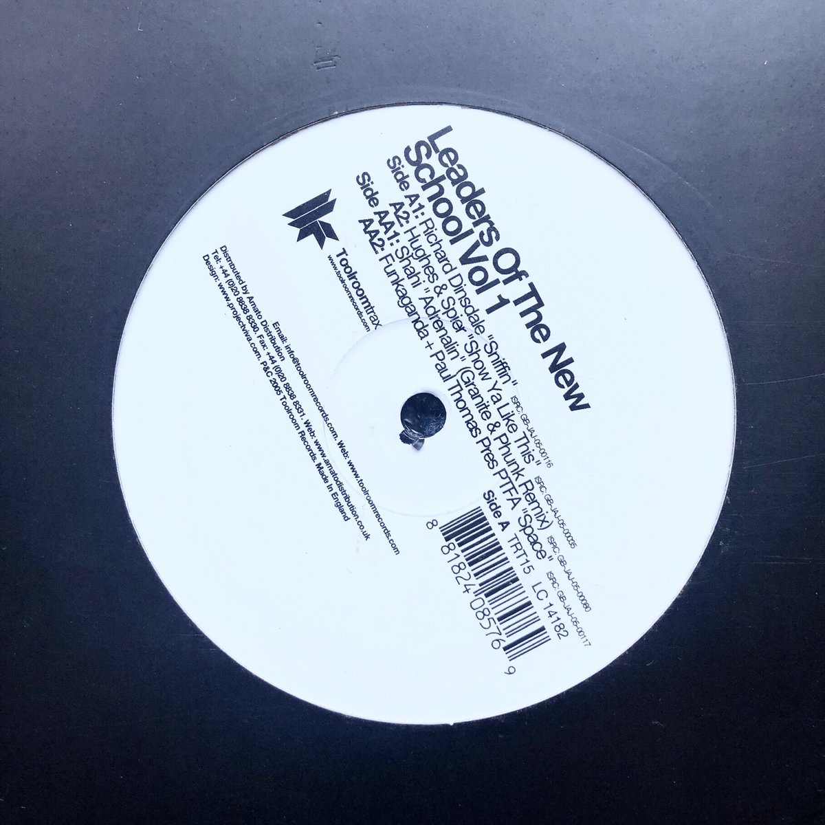 It’s release week… time for some Toolroom history. 

The Leaders of the New School series is… nothing new… as this 12” from 2005 shows. Instead, it’s about what’s coming next. 

I’m grateful, as ever, to a superb and supportive music team for this opportunity <a href="/toolroomrecords/">Toolroom</a>
