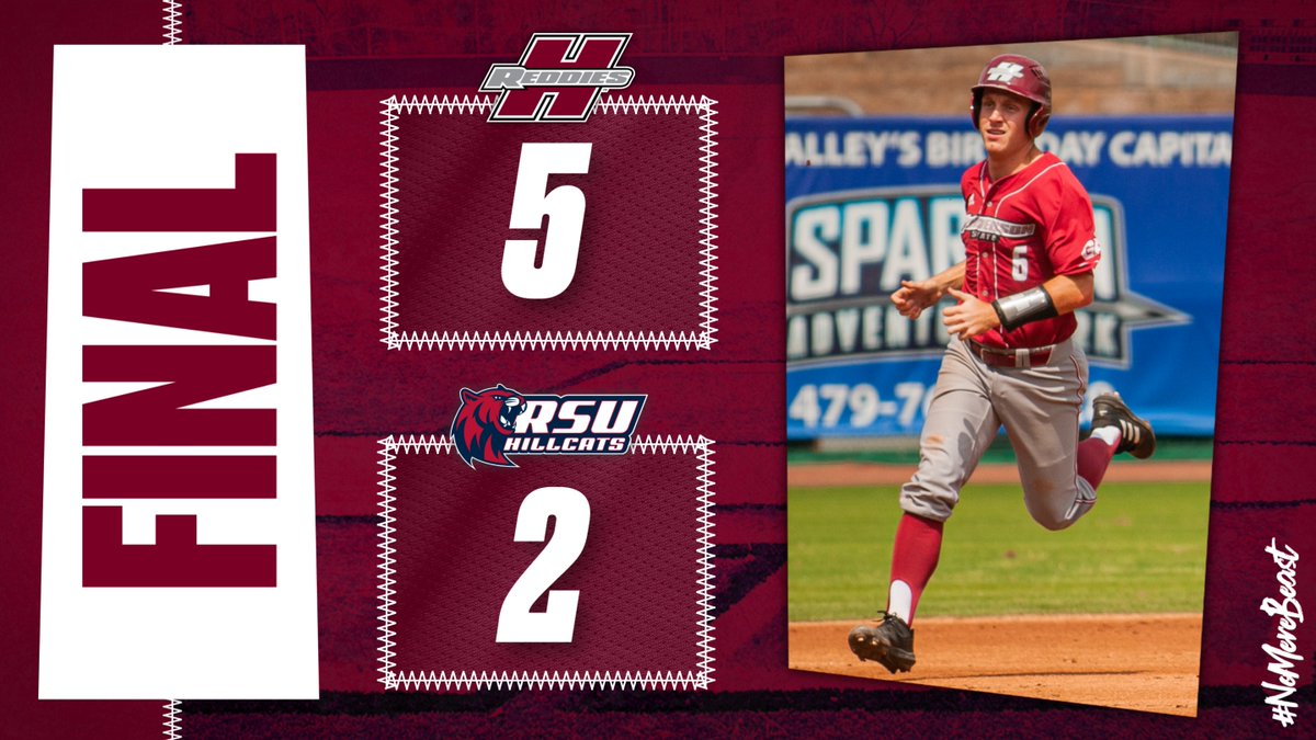 ReddieBaseball's tweet image. REDDIES WIN!

The boys open the season in style with a 5-2 victory over Rogers State at Majestic Park!

Ryan Galvan pitched 5.2 innings and allowed one run to earn the win on the mound. Kaden Argenbright finished 2-for-2 at the plate with two walks and a home run.

#NoMereBeast