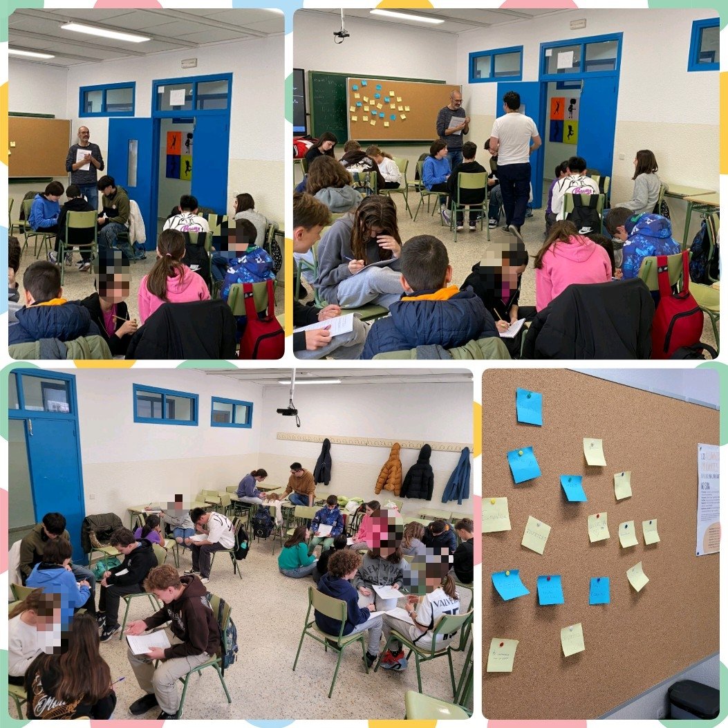 IES San Juan Bautista (@ies_sjb) on Twitter photo Ayer comenzó la formación de nuestra nueva generación de Alumnos Ayudantes, de 1ESO. Un programa del que estamos muy orgullosos. Contamos además con la gran ayuda de 4 Alumn@s Ayudantes, de 4ESO y 1o de Bachillerato 😍😍 Ayer comenzó la formación de nuestra nueva generación de Alumnos Ayudantes, de 1ESO. Un programa del que estamos muy orgullosos. Contamos además con la gran ayuda de 4 Alumn@s Ayudantes, de 4ESO y 1o de Bachillerato 😍😍