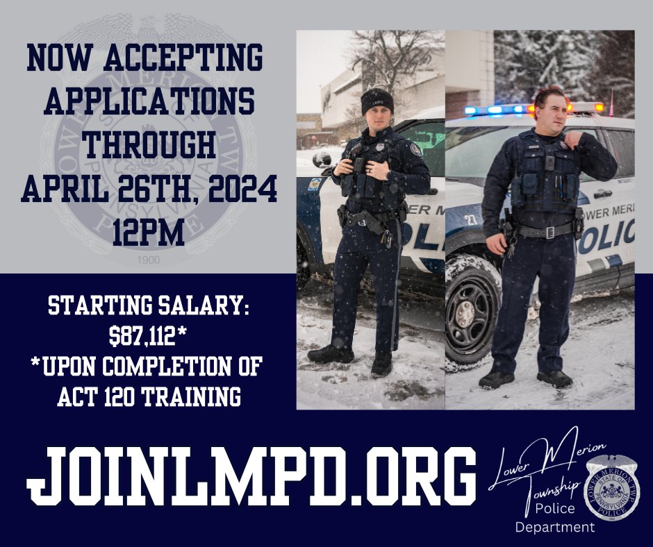 Lower Merion Police Dept على X: &ldquo;Lower Merion Police Department is 