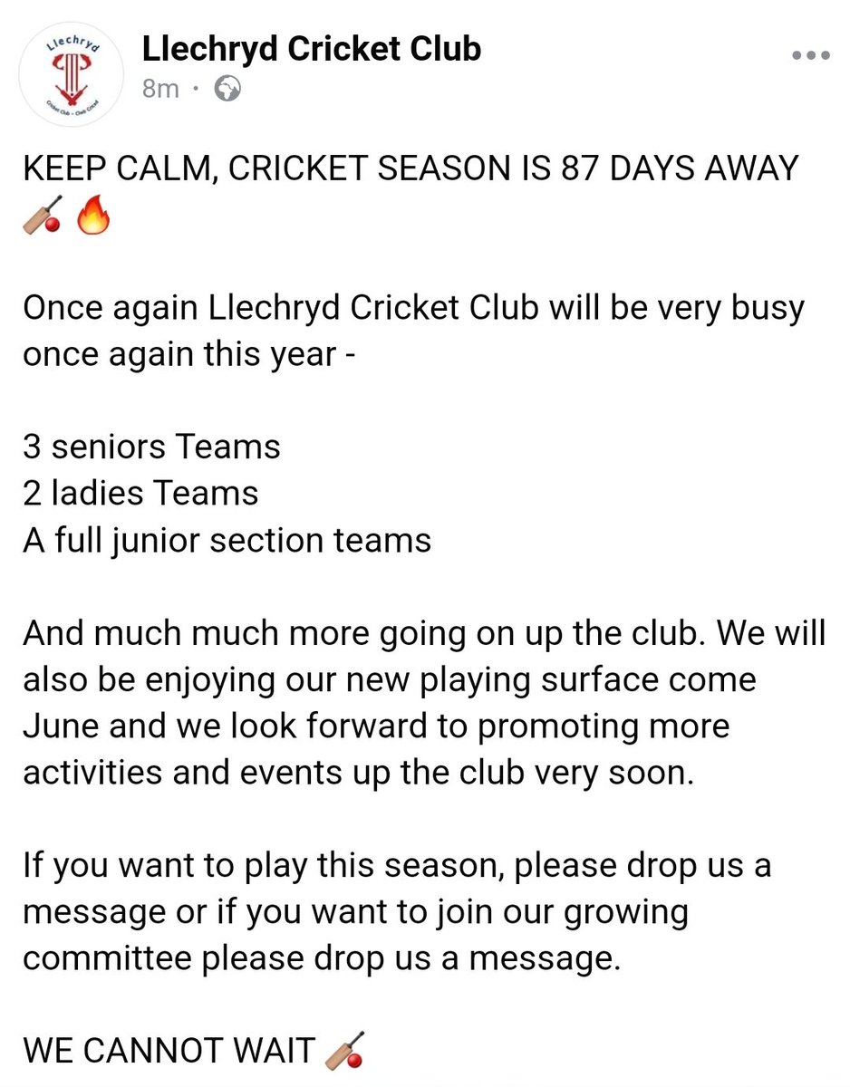 Llechryd CC (@llechrydcc) on Twitter photo 