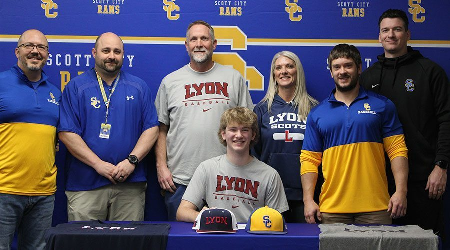 Congrats to SC Senior Luke Umfleet on signing with Lyon College to play baseball this morning. We are proud of you! Check out the story on our gorams sports site. gorams.scr1.org/luke-umfleet-s… #GoRams