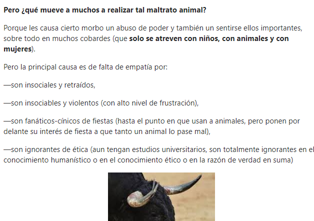 <a href="/El_Universal_Mx/">El Universal</a> #NoALasCorridasDeToros