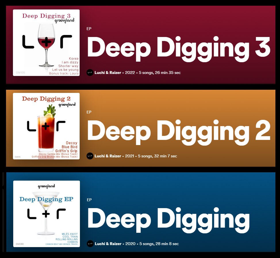 groovelandbr's tweet image. Enquanto aguardamos o próximo Deep Digging da dupla @LuchiandRaizer bora ouvir as três edições anteriores com muito Jazz, Broken Beats e Soulful House.
linktr.ee/groovelandbr
#grooveland #groove #deepdigging #housemusic #jazzhouse #deephouse #soulfulhouse #brokenbeats #music