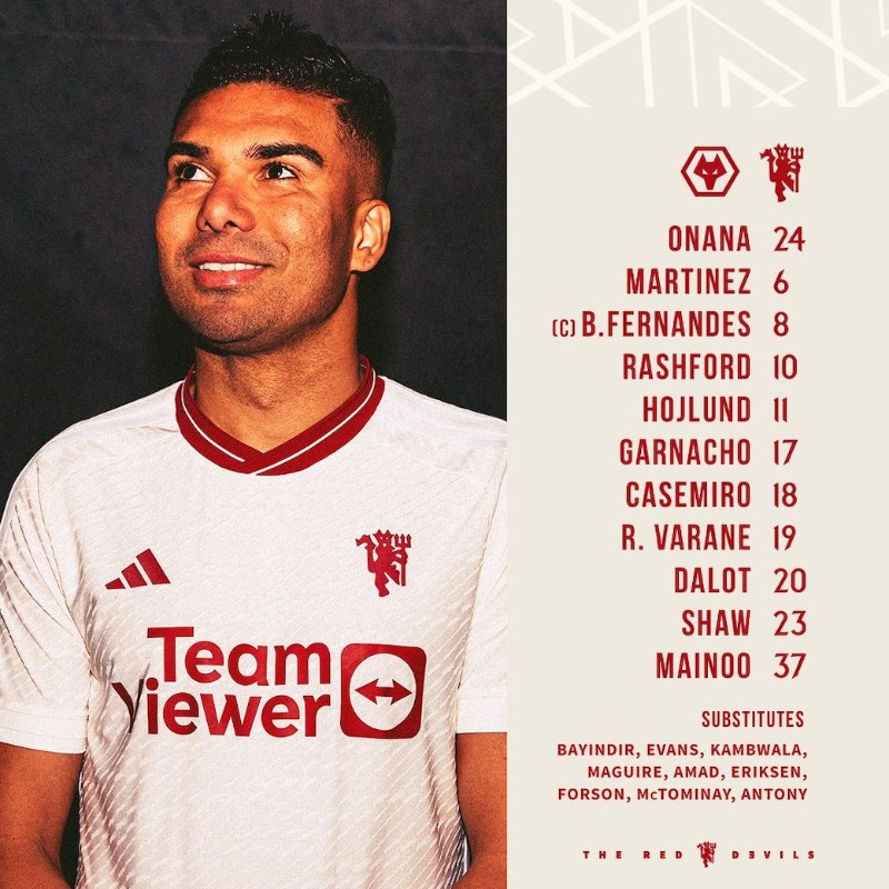 ManUtd's tweet photo. Your United team news has landed! 🗞️

#MUFC || #WOLMUN